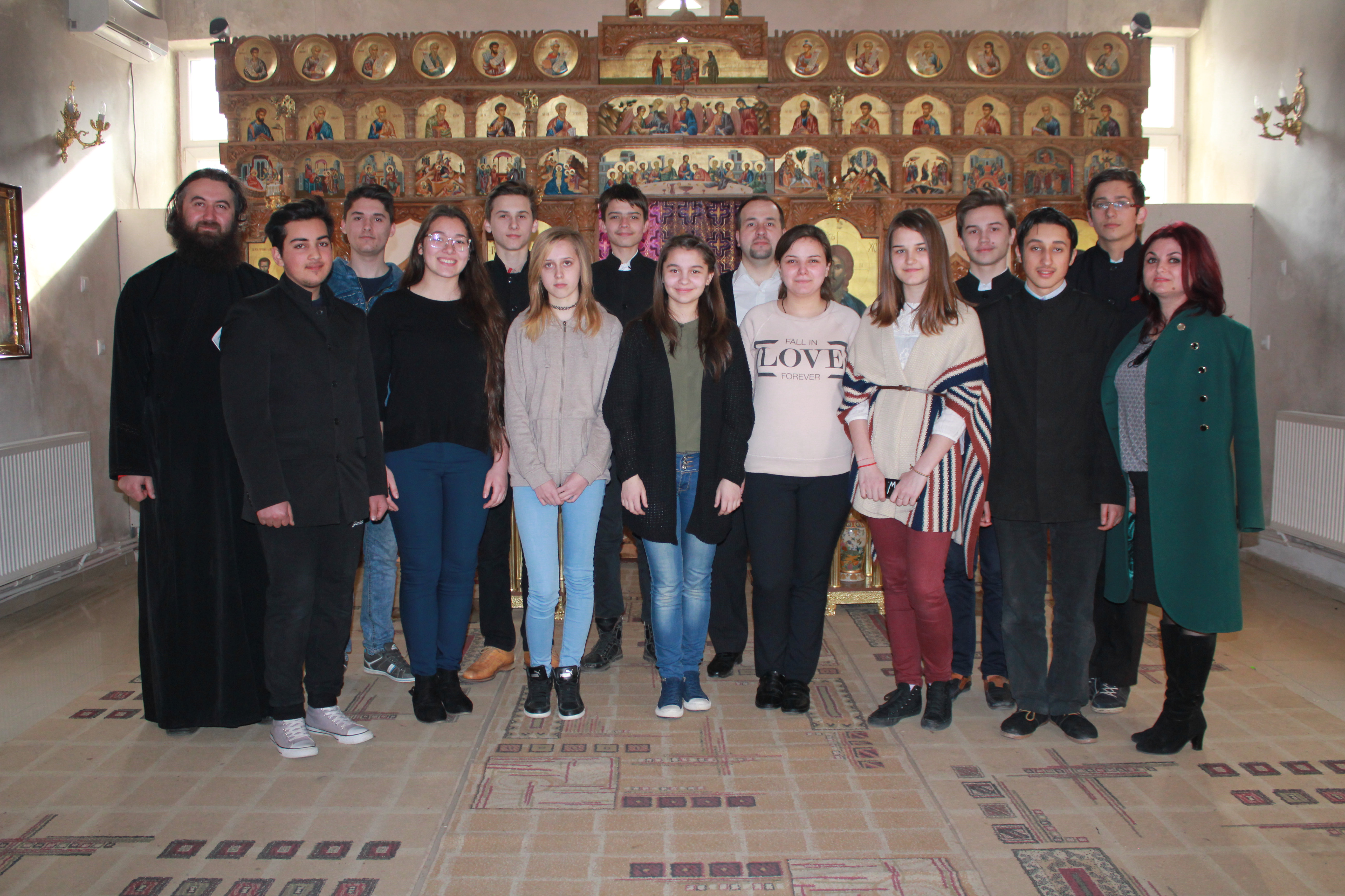 Pregătiri pentru Concursul „Biserica și Școala din sufletul meu”, la Seminarul Teologic Dorohoi