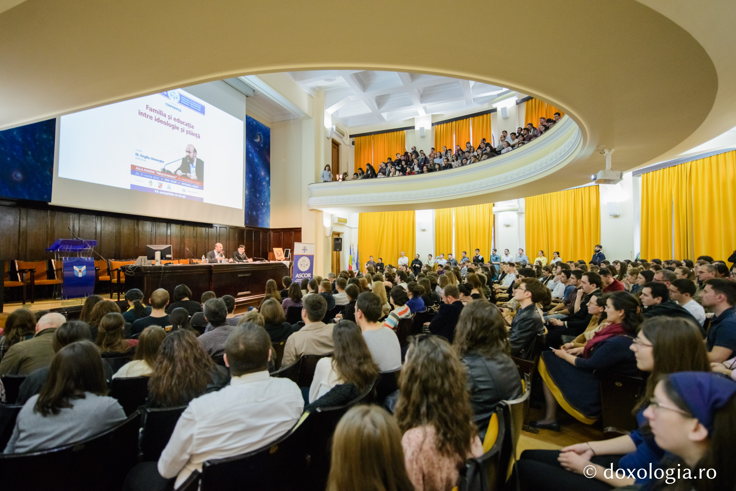 Conferință ASCOR Iași despre „Familie și educație - între ideologie și știință”