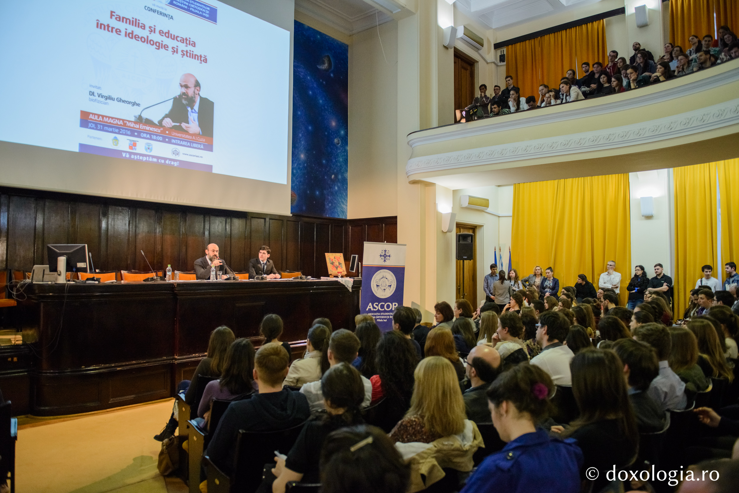 Conferință ASCOR Iași despre „Familie și educație - între ideologie și știință”