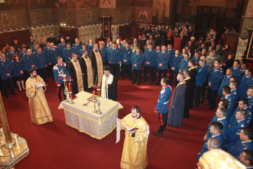 Te Deum în Catedrala Arhiepiscopală din Galaţi, de Ziua Jandarmeriei Române