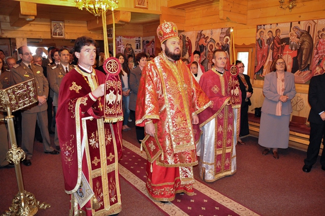 Hramul bisericii Regimentului 69 artilerie mixtă „Silvania” din Şimleu Silvaniei Hramul bisericii Regimentului 69 artilerie mixtă „Silvania” din Şimleu Silvaniei