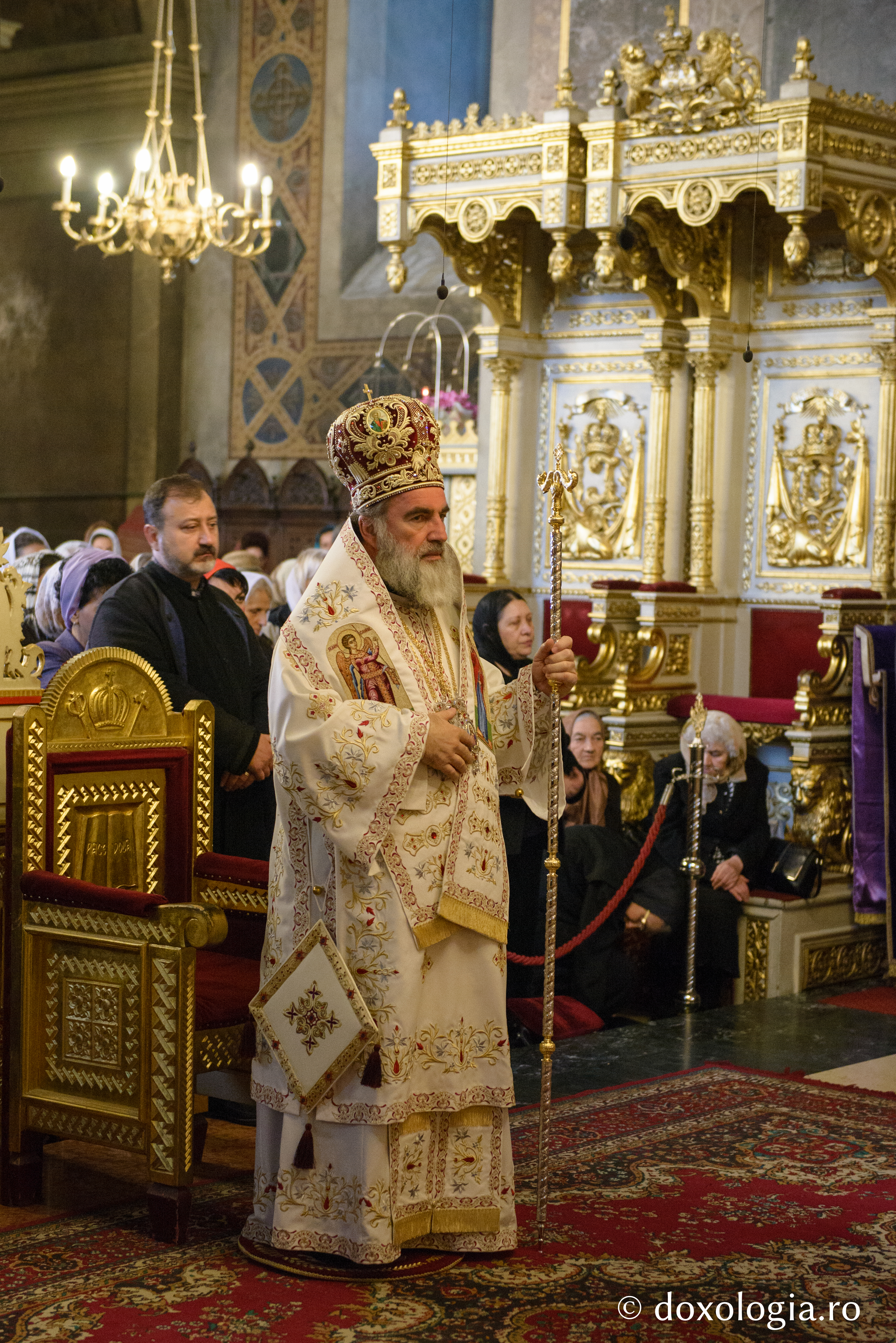 Foto: Ștefan Cojocariu Catedrala Mitropolitană din Iași și-a sărbătorit ocrotitorul