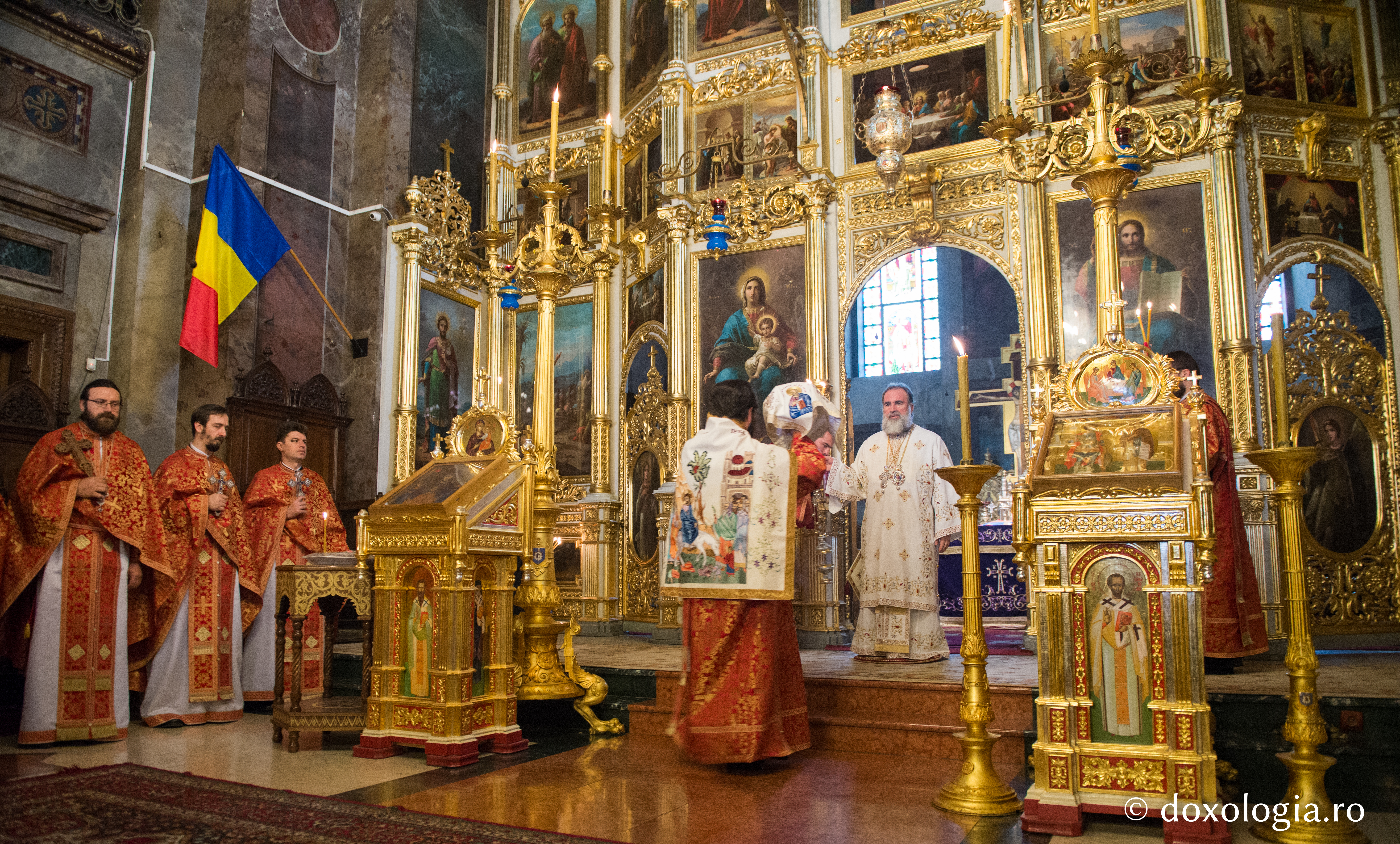 Foto: Ștefan Cojocariu Catedrala Mitropolitană din Iași și-a sărbătorit ocrotitorul
