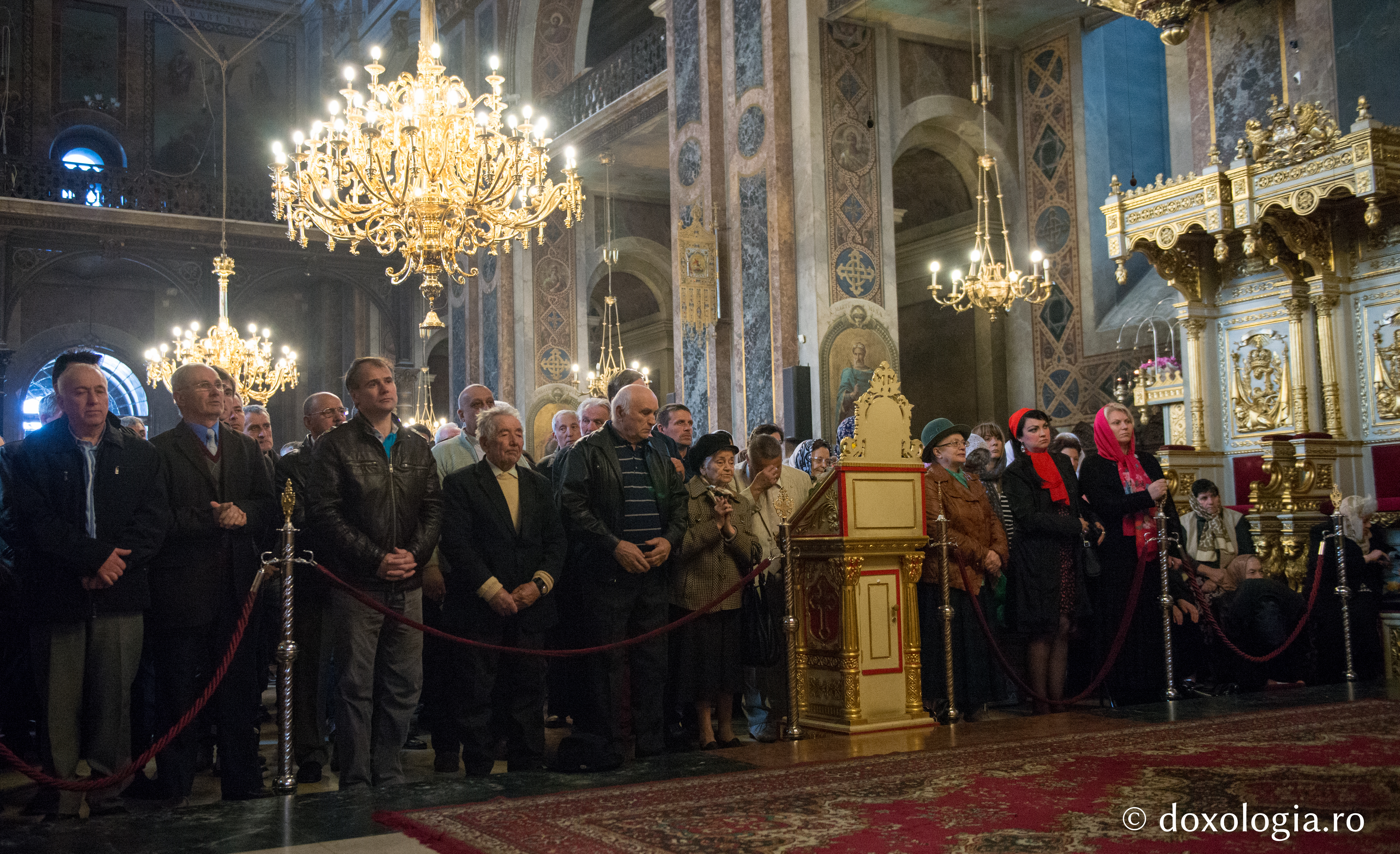 Foto: Ștefan Cojocariu Catedrala Mitropolitană din Iași și-a sărbătorit ocrotitorul