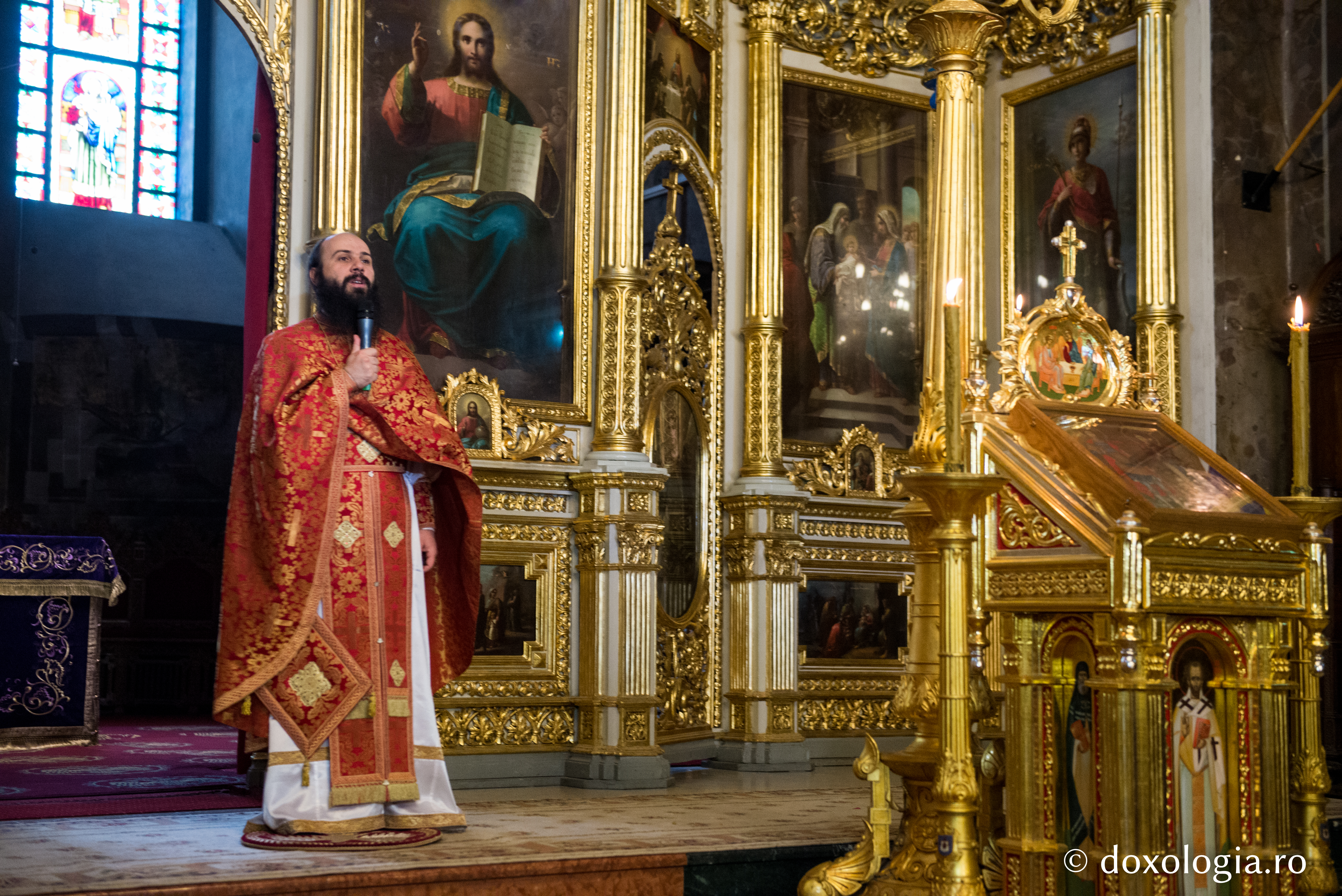 Foto: Ștefan Cojocariu Catedrala Mitropolitană din Iași și-a sărbătorit ocrotitorul