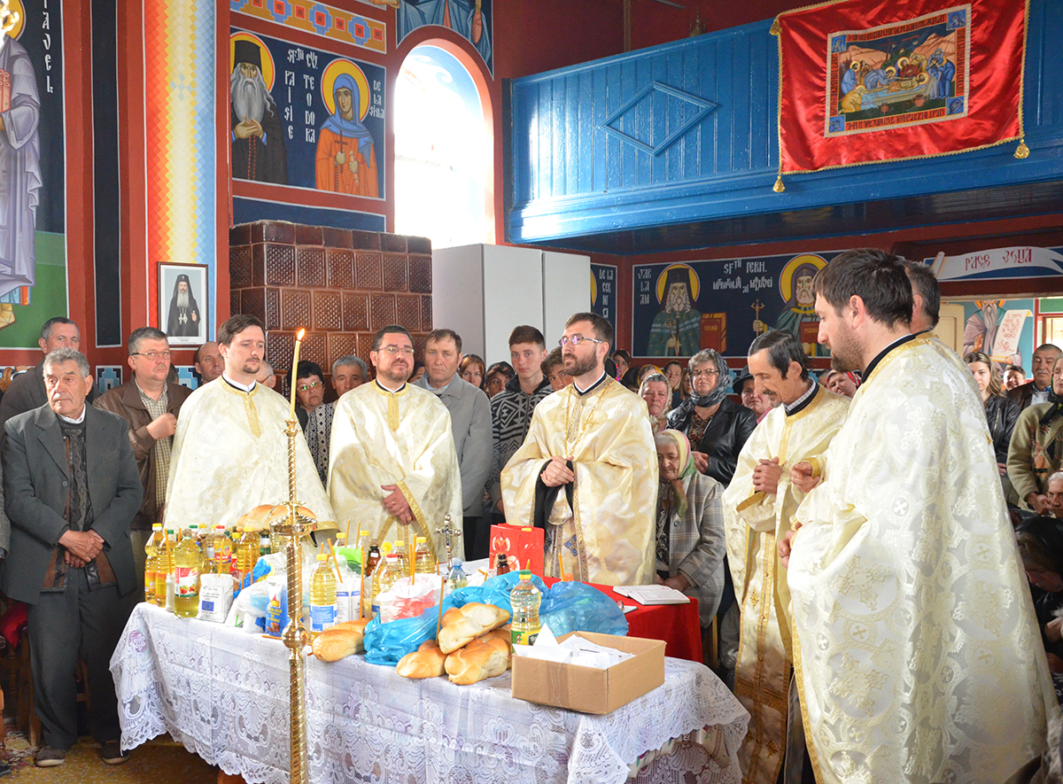 Taina Sfântului Maslu în Parohia „Sfântul Ioan Botezătorul” - Măcărești