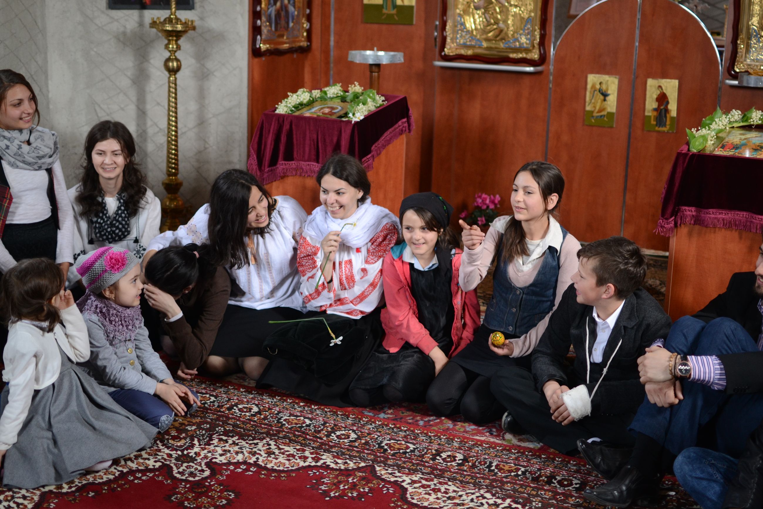 ATOR Iași la Sfânta Liturghie în parohia Unguroaia – Botoșani