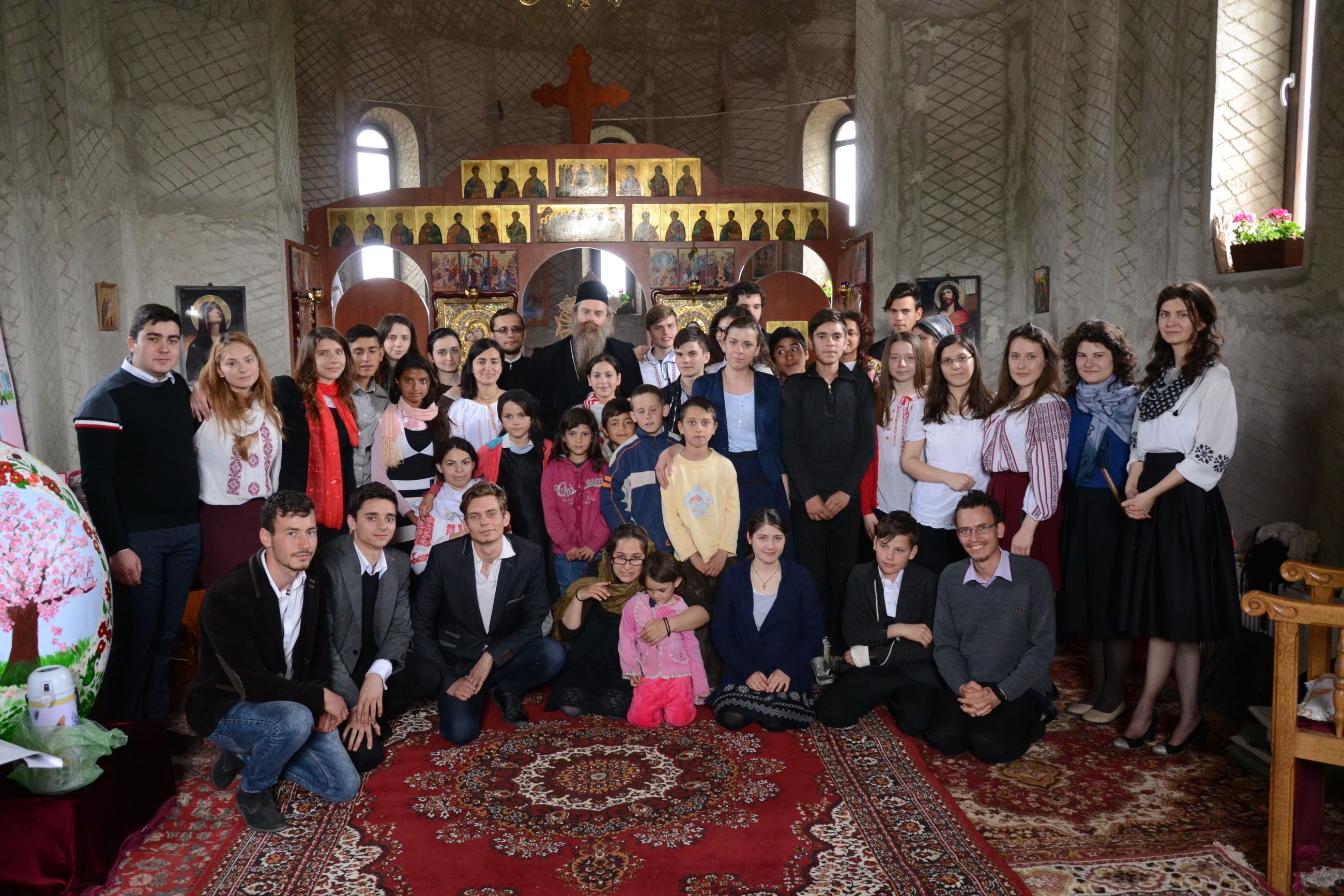 ATOR Iași la Sfânta Liturghie în parohia Unguroaia – Botoșani