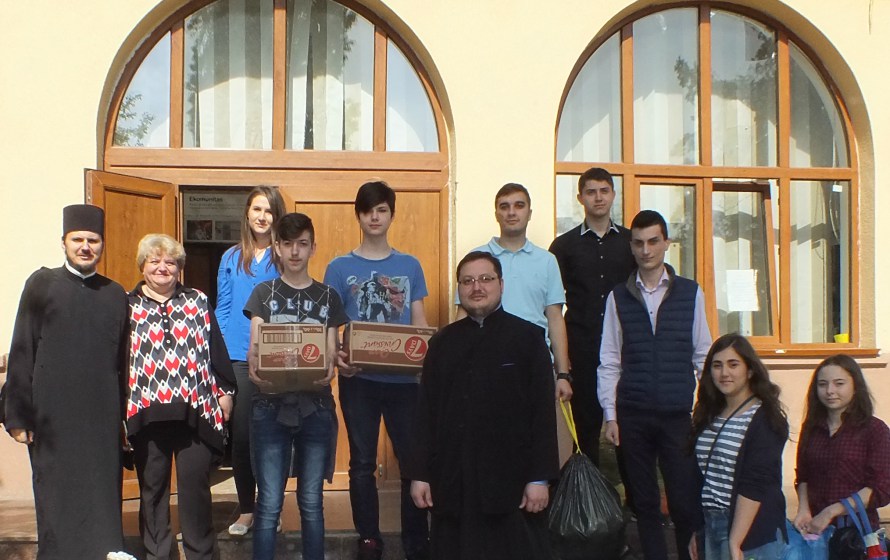 Acțiune social-filantropică organizată de L.T.C.O.R. - Sector 4