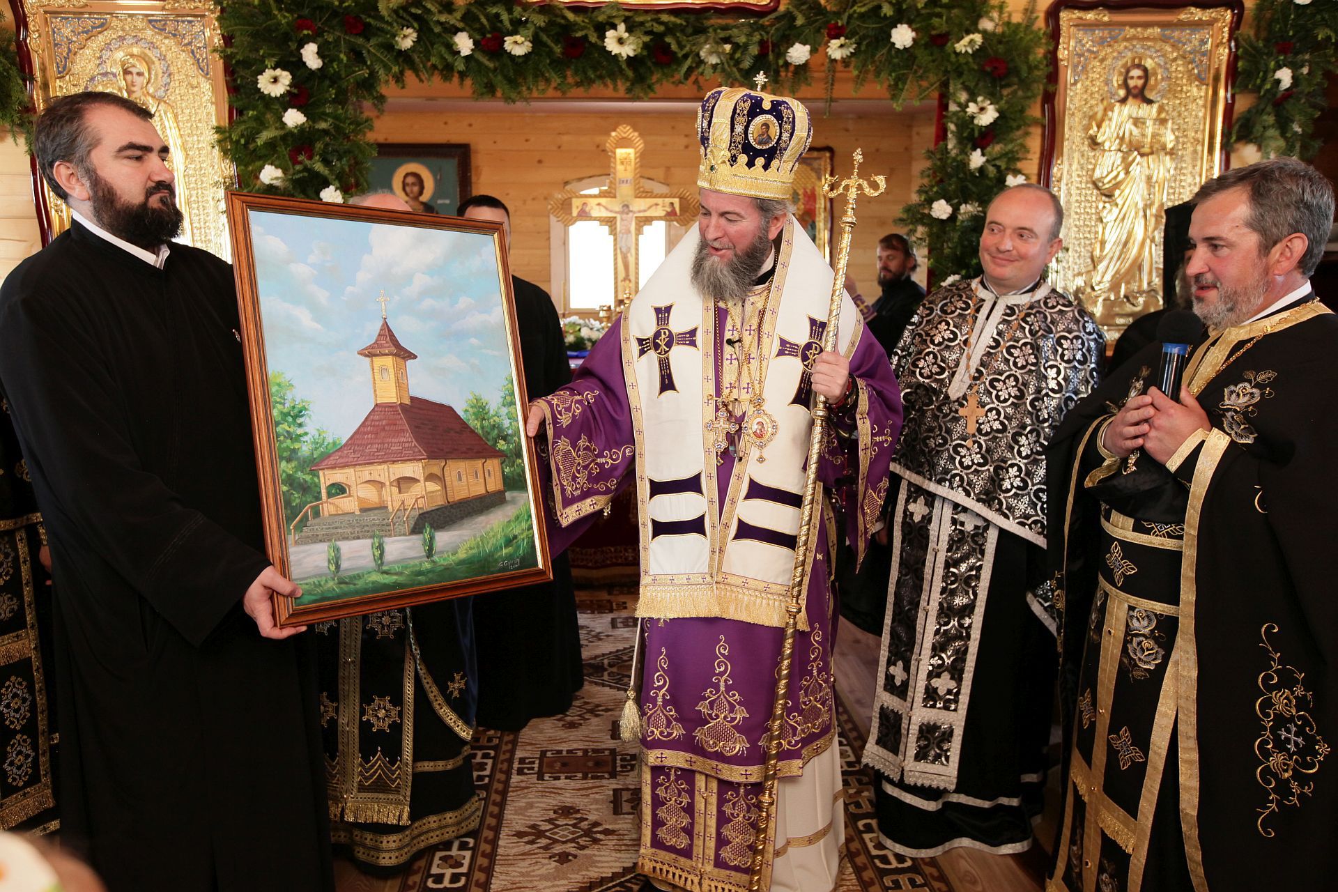 Târnosirea bisericii din Moara Borşii, Protopopiatul Satu Mare