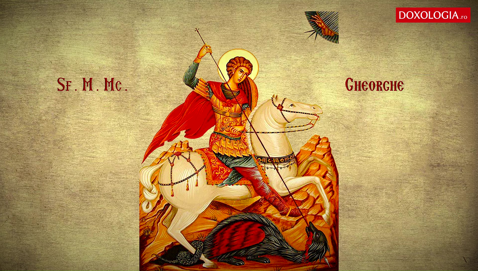 Sfântul Mare Mucenic Gheorghe, Purtătorul de biruință