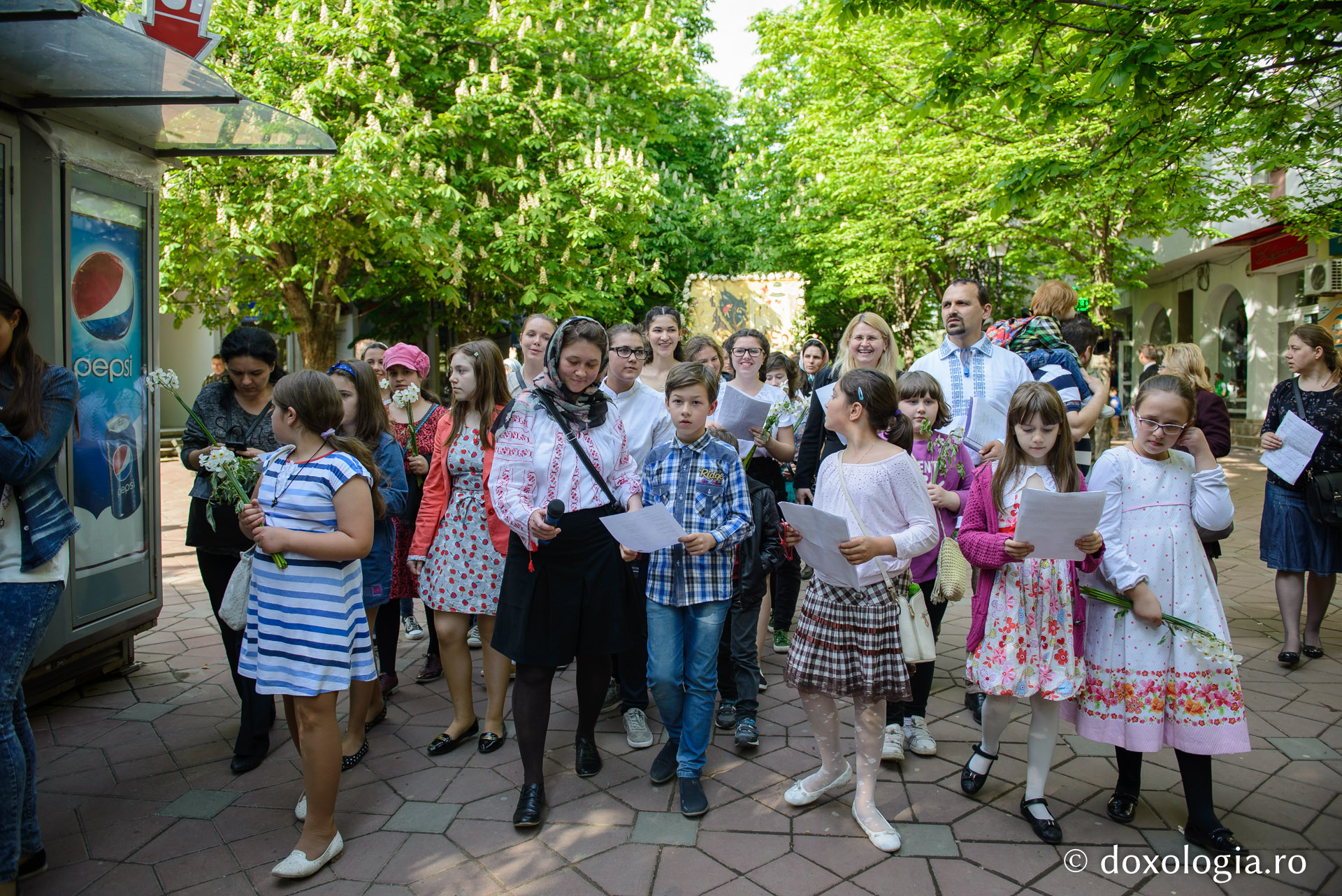 Procesiune în ajun de Florii la Iași