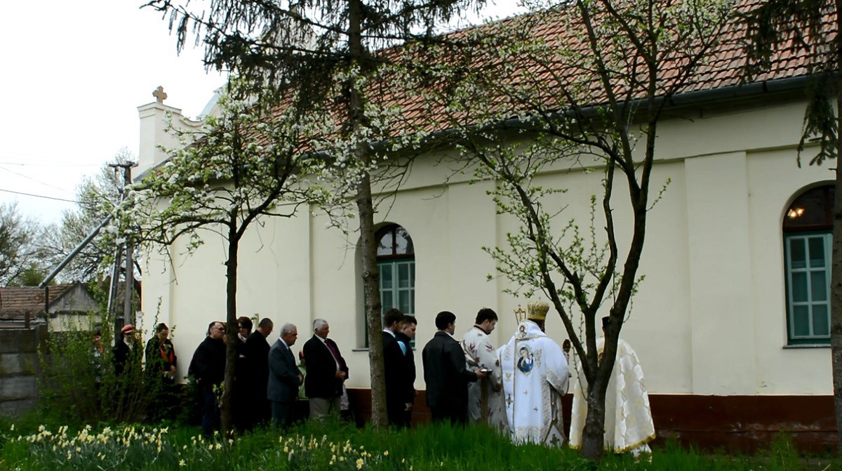 Slujire arhierească la Crâstor (Ungaria), în duminica a IV-a din Postul Mare