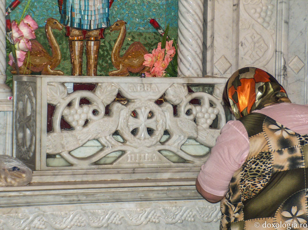 Acasă la Sfântul Mare Mucenic Mina în Egipt