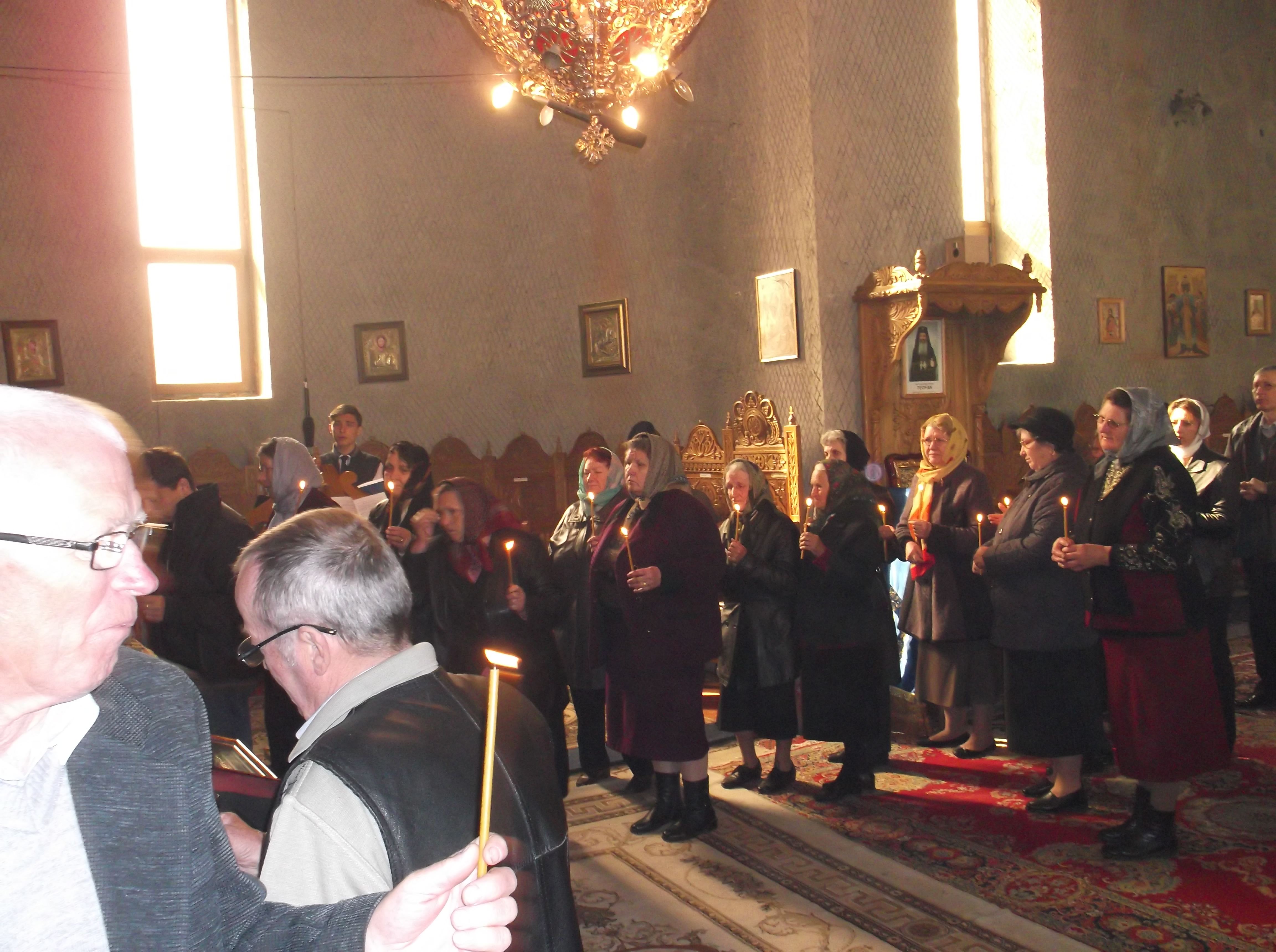 Program liturgic specific Postului Mare, în Parohia Breazu