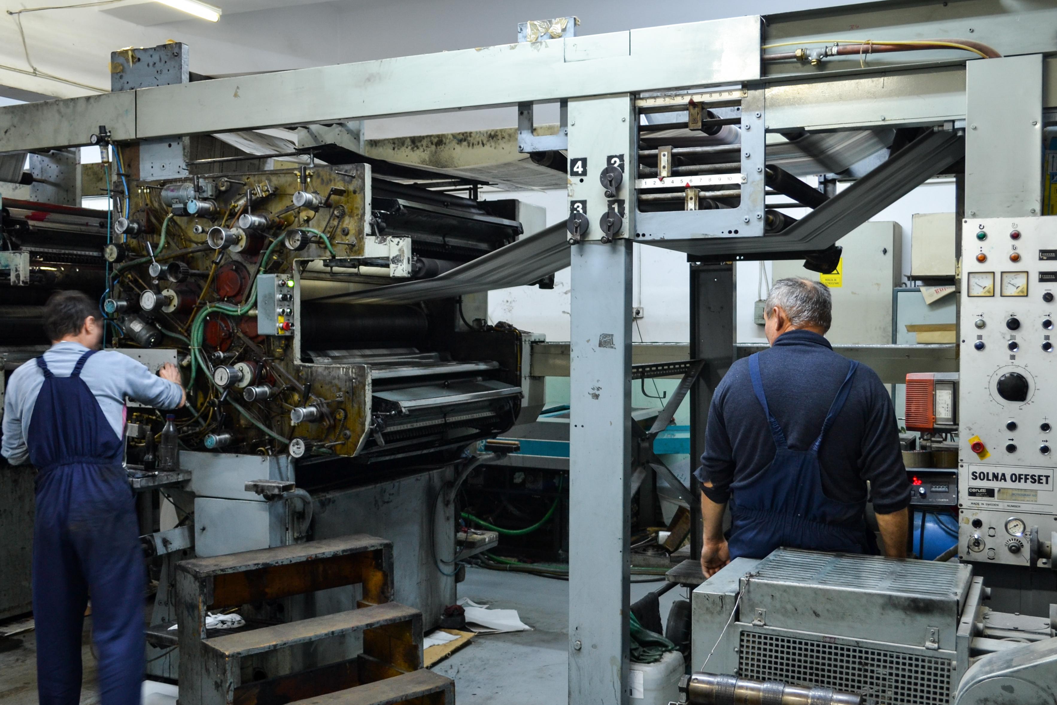 Tipografia „Albina” susţine un act jurnalistic care întreţine o formă de identitate locală