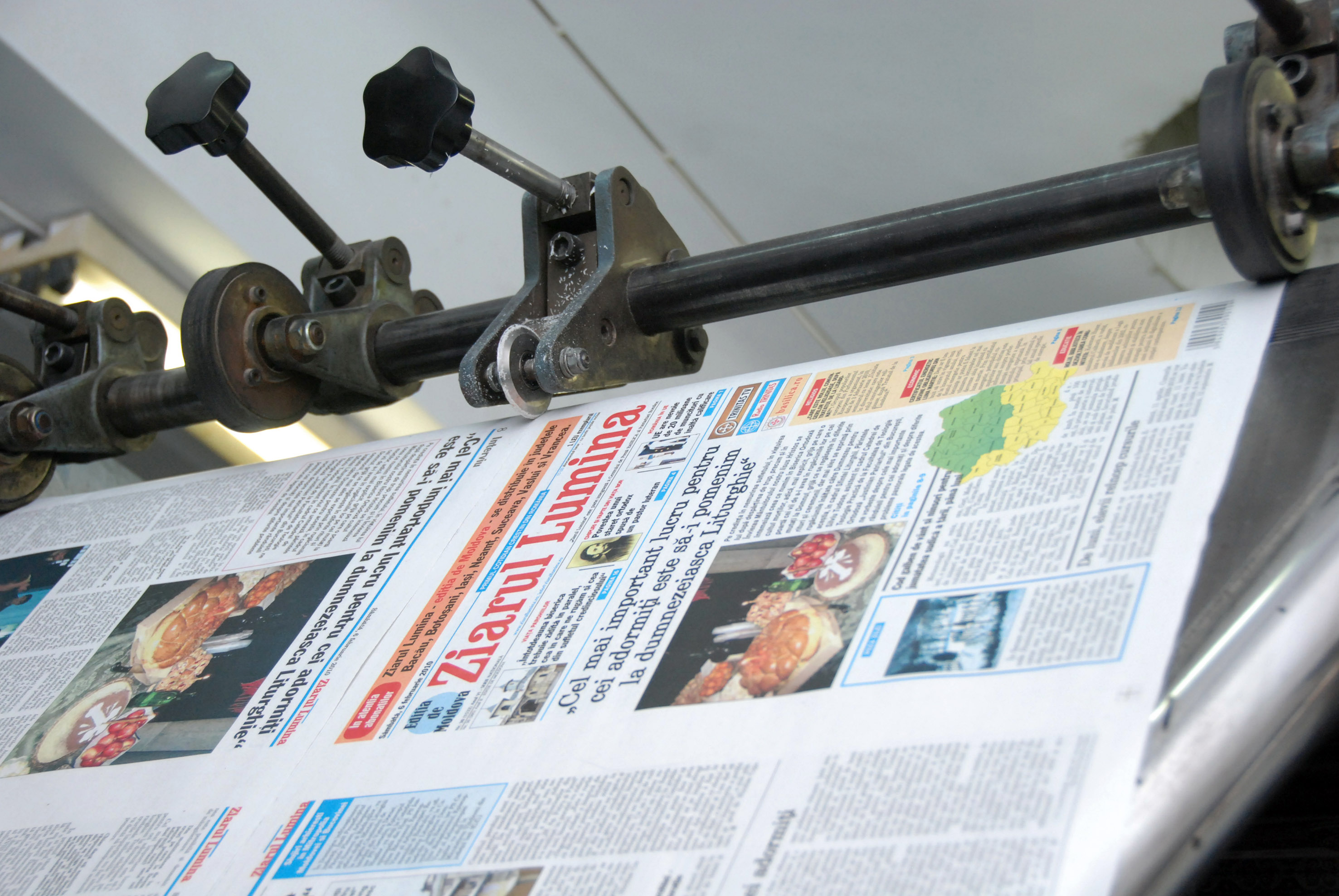 Tipografia „Albina” susţine un act jurnalistic care întreţine o formă de identitate locală