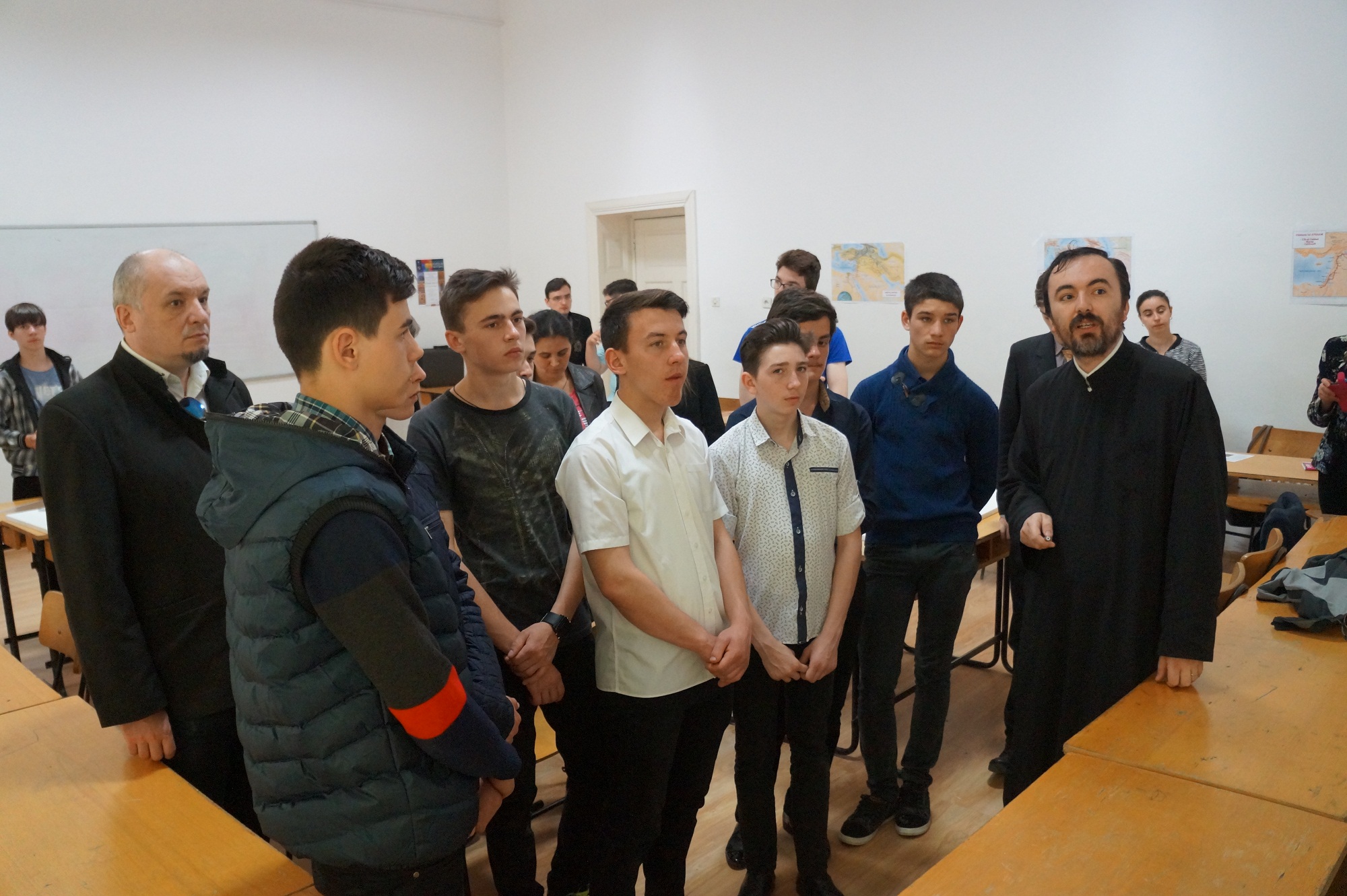 Geografia Țării Sfinte, descoperită liceenilor printr-un workshop organizat la Facultatea de Teologie din Iași