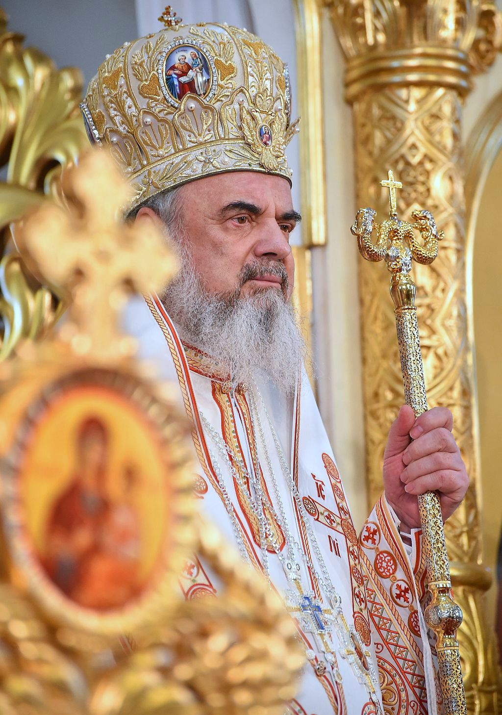 Patriarhul României a oficiat Sfânta Liturghie la Paraclisul Catedralei Mântuirii Neamului