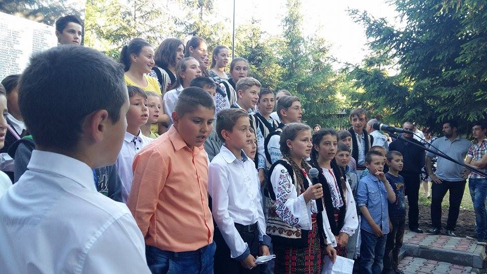 Sfințire de Troiță și Monument dedicate eroilor la Bohotin, Iași