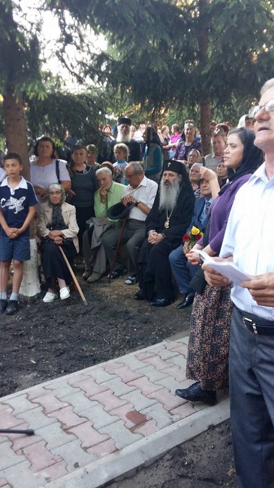 Sfințire de Troiță și Monument dedicate eroilor la Bohotin, Iași