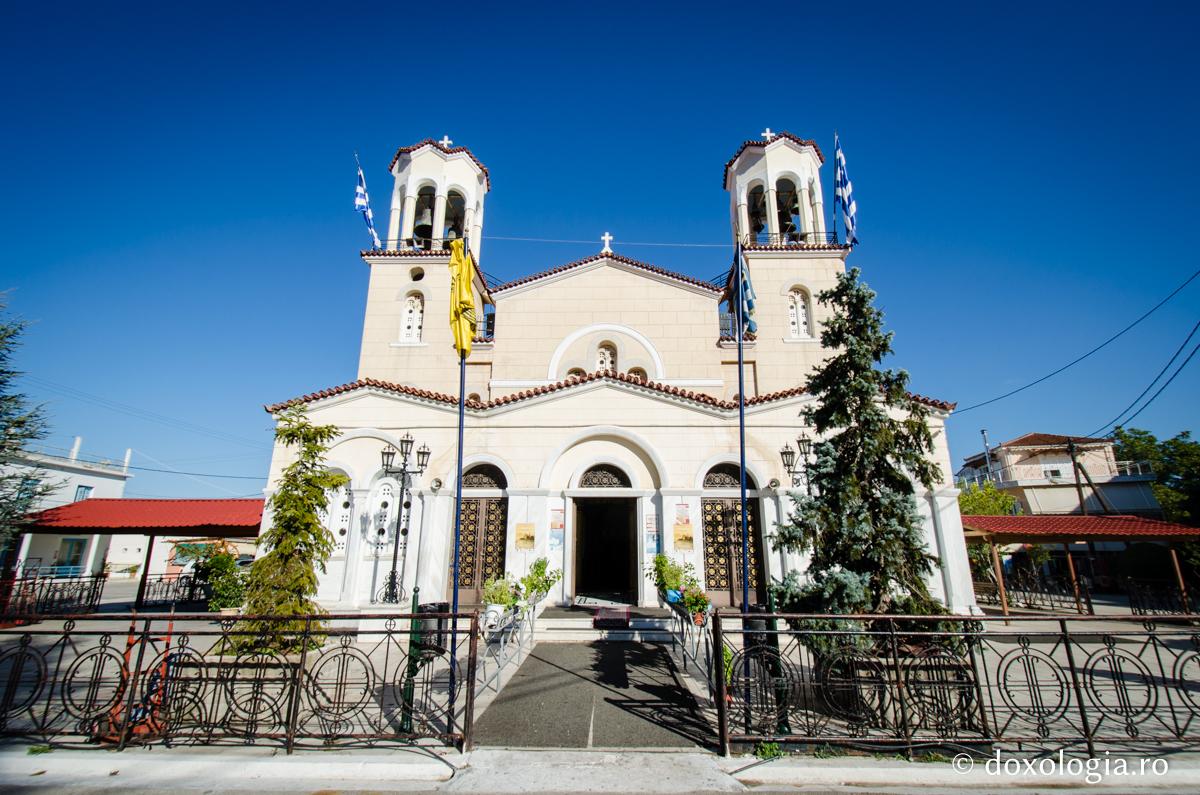 Biserica „Sfântul Ioan Rusul” din Prokopi, Grecia / Foto: Bogdan Zamfirescu Biserica „Sfântul Ioan Rusu” din Prokopi, Grecia