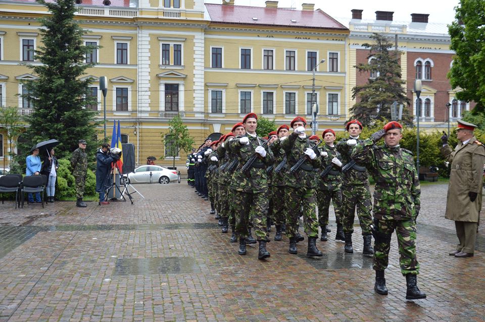 Eroii neamului românesc au fost cinstiți la Cluj, de Ziua Europei