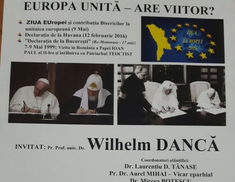 Dezbaterea „Europa Unită - Are Viitor?”, la Facultatea de Teologie Ortodoxă „Justinian Patriarhul”