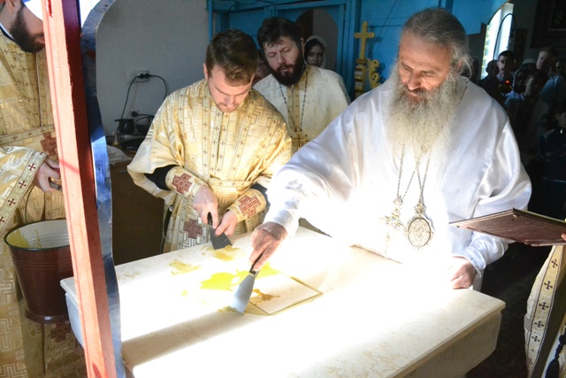 Foto: Lucian Ducan Biserica „Sfântul Mare Mucenic Gheorghe” din Recea, jud. Iași  a fost resfințită