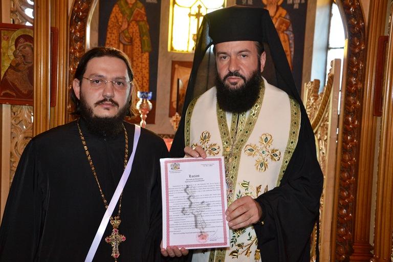 Hirotesie întru arhimandrit, la paraclisul Centrului Eparhial din Caransebeș Hirotesie întru arhimandrit, la paraclisul Centrului Eparhial din Caransebeș