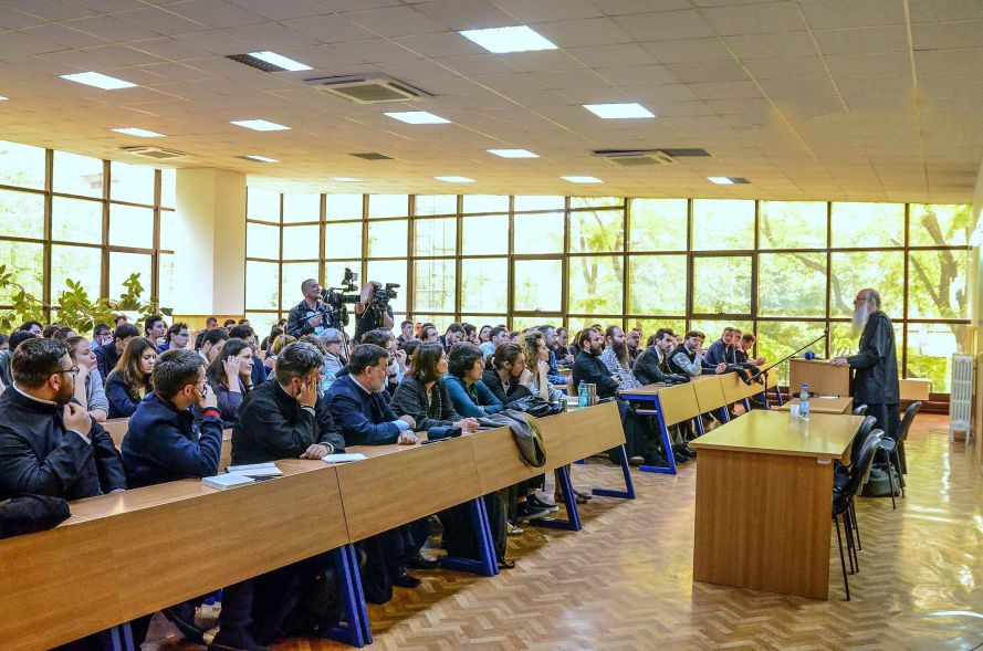 Părintele Andrew Louth a conferenţiat la Bucureşti