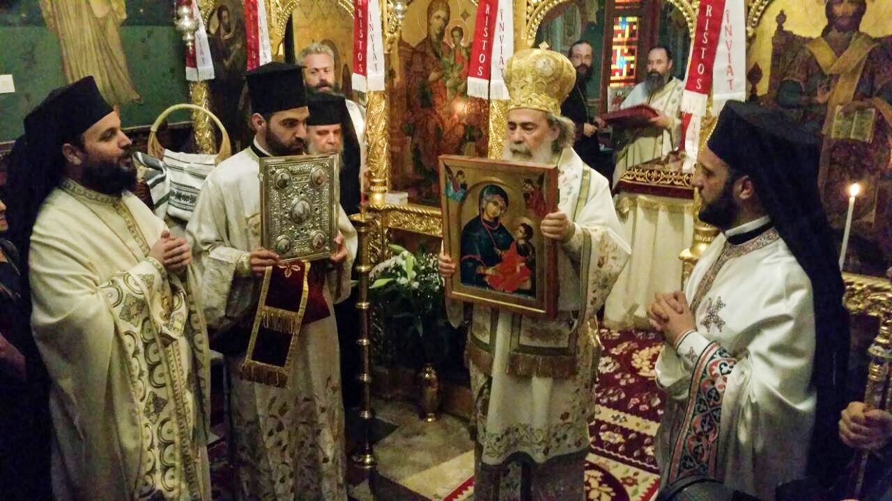 Hramul bisericii Reprezentanței Patriarhiei Române la Locurile Sfinte