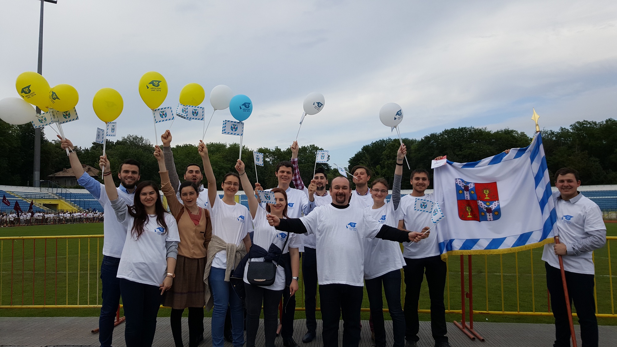 Studenții teologi ieșeni, prezenți la „Marșul Absolvenților”