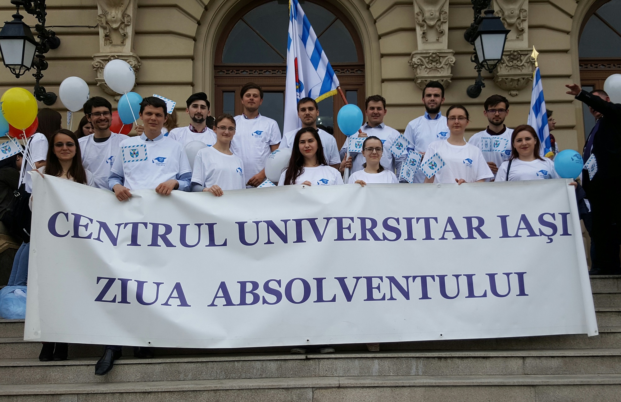 Studenții teologi ieșeni, prezenți la „Marșul Absolvenților”