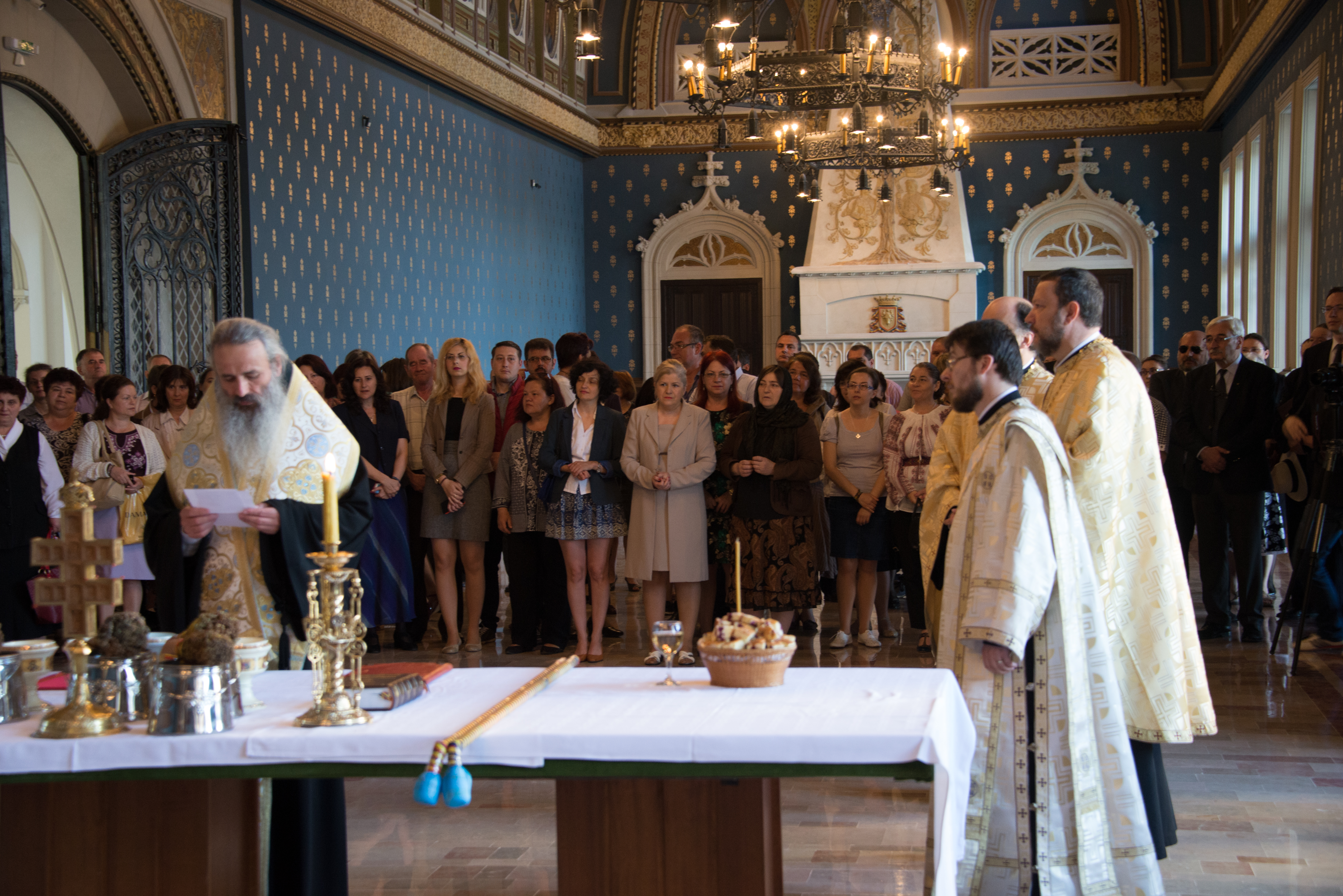 Foto: Lucian Ducan Palatul Culturii din Iași a fost sfințit astăzi de IPS Mitropolit Teofan