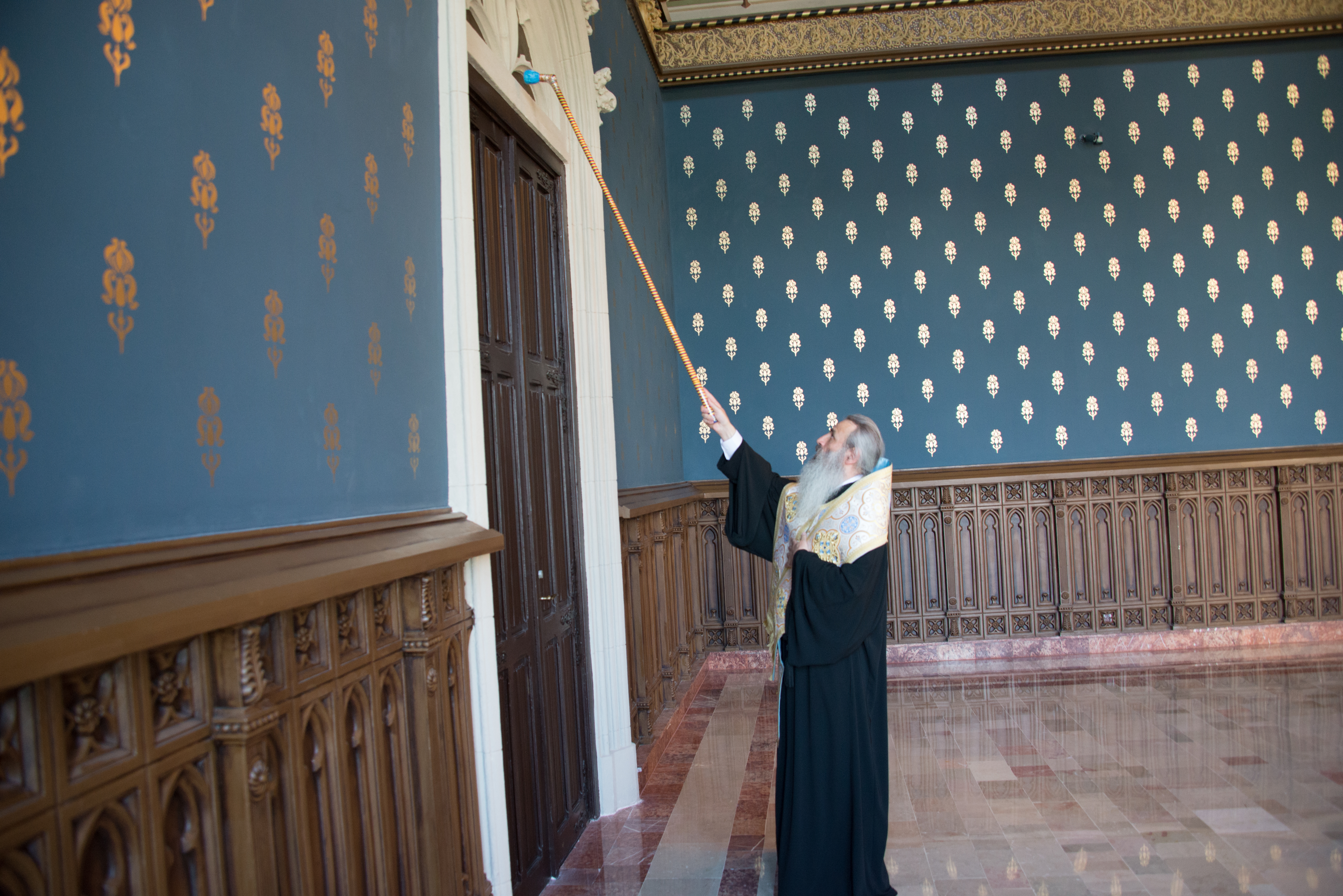 Foto: Lucian Ducan Palatul Culturii din Iași a fost sfințit astăzi de IPS Mitropolit Teofan