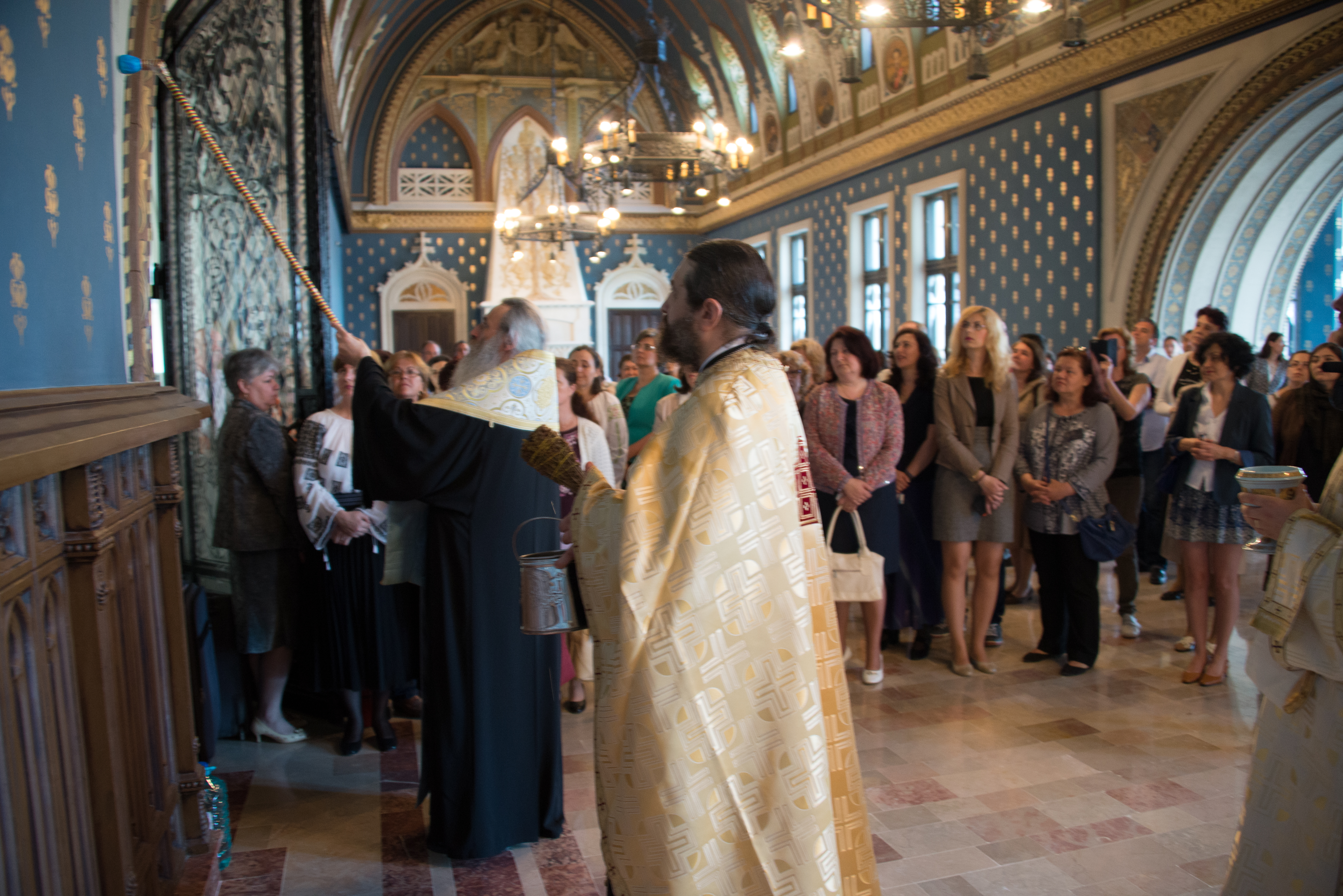 Foto: Lucian Ducan Palatul Culturii din Iași a fost sfințit astăzi de IPS Mitropolit Teofan