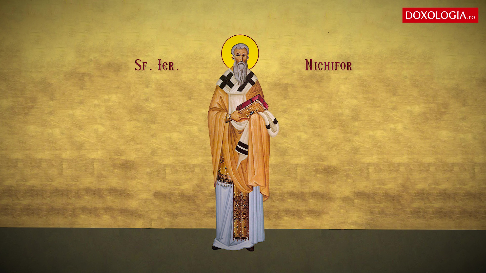 Troparul Sfântului Ierarh Nichifor, Patriarhul Constantinopolului