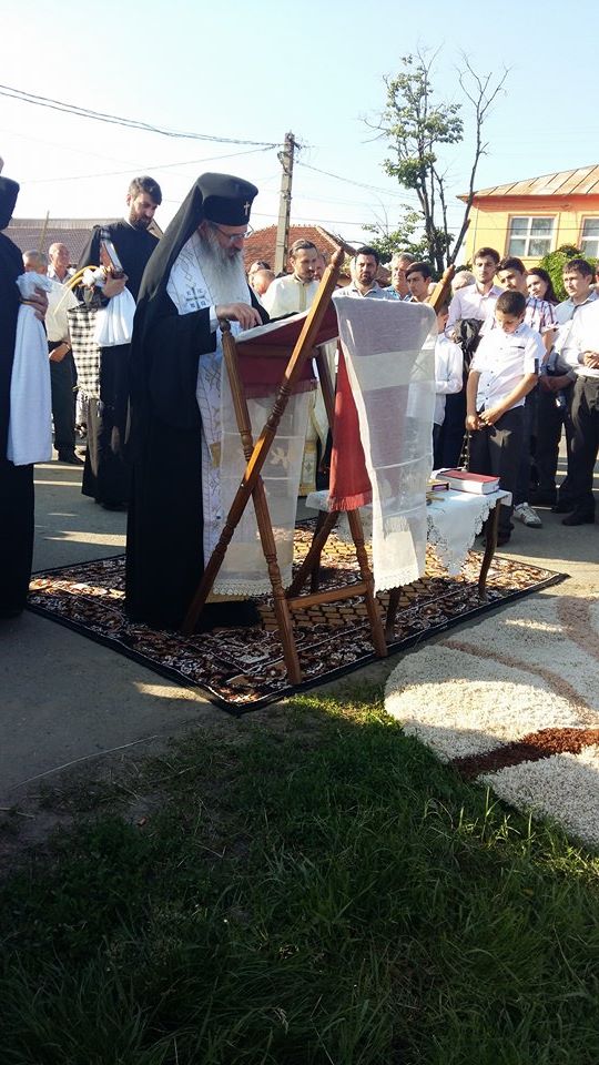 Sfințire de Troiță și Monument dedicate eroilor la Bohotin, Iași