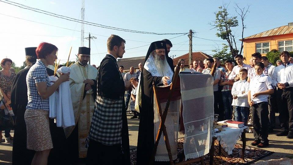 Sfințire de Troiță și Monument dedicate eroilor la Bohotin, Iași