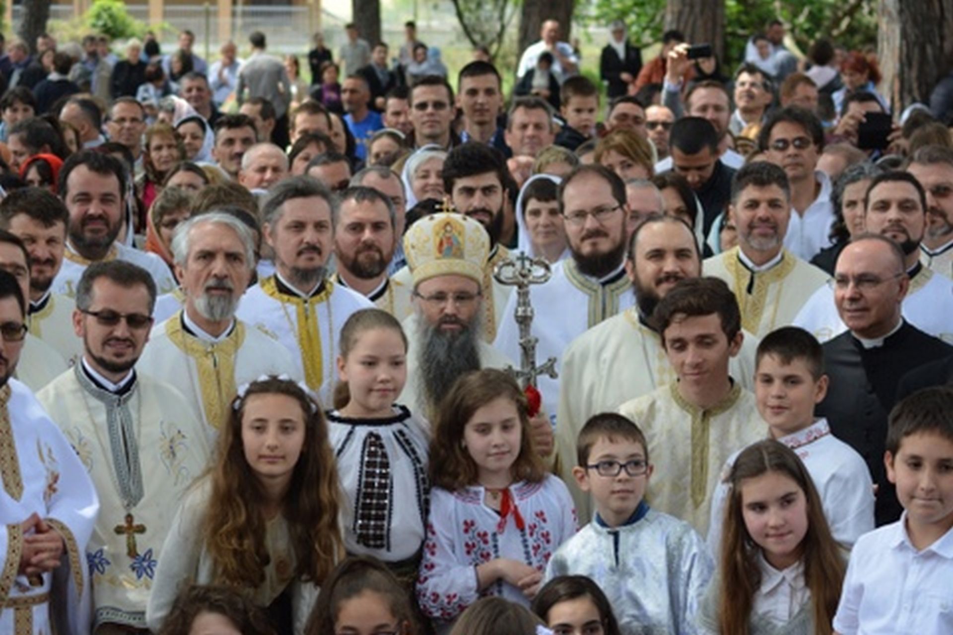 Liturghie arhierească la sediul Episcopiei din Roma