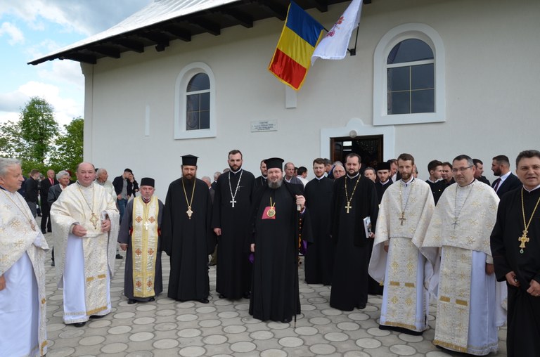 Binecuvântarea lucrărilor din parohia Câmpani, Episcopia Oradiei