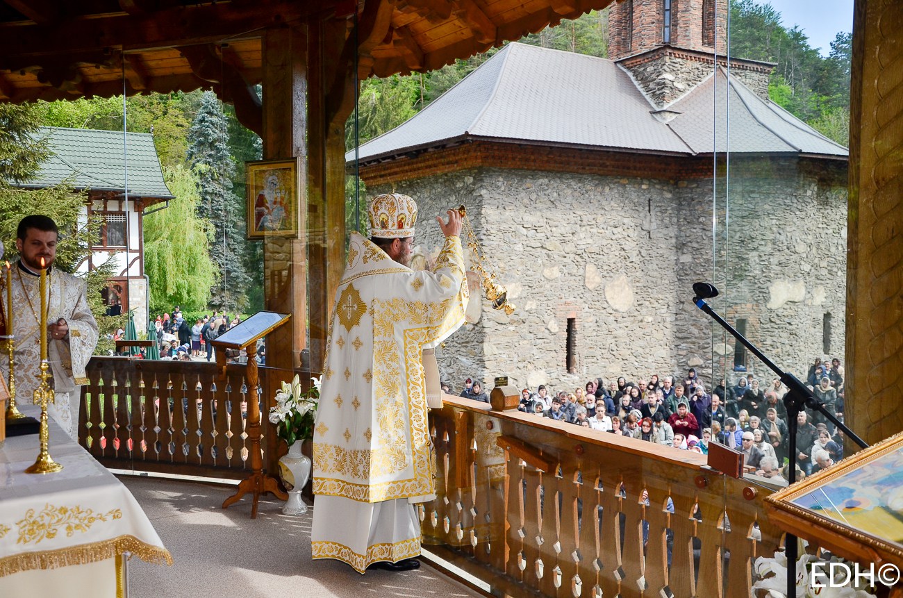 Hramul istoric al Mănăstirii Prislop din județul Hunedoara