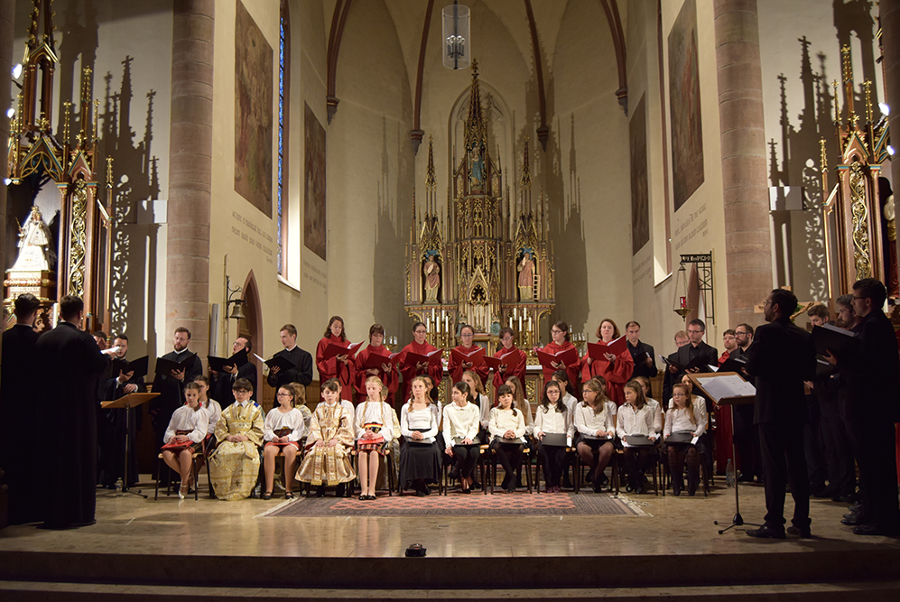 Corul academic „Byzantion“ a concertat în sala „Arsenal“ din Metz, Franţa, precum şi în Luxemburg