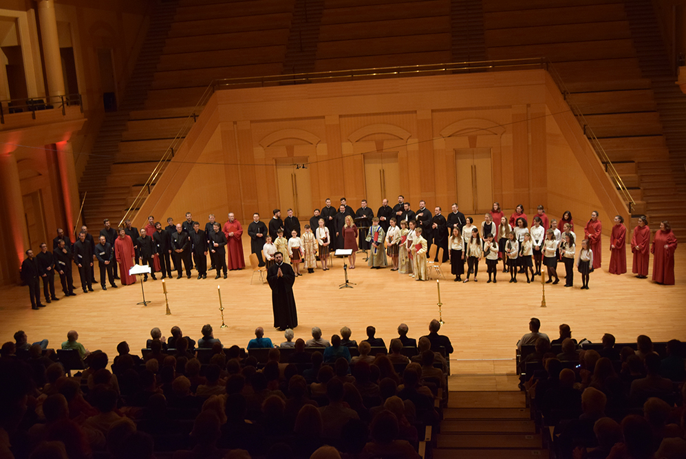 Corul academic „Byzantion“ a concertat în sala „Arsenal“ din Metz, Franţa, precum şi în Luxemburg