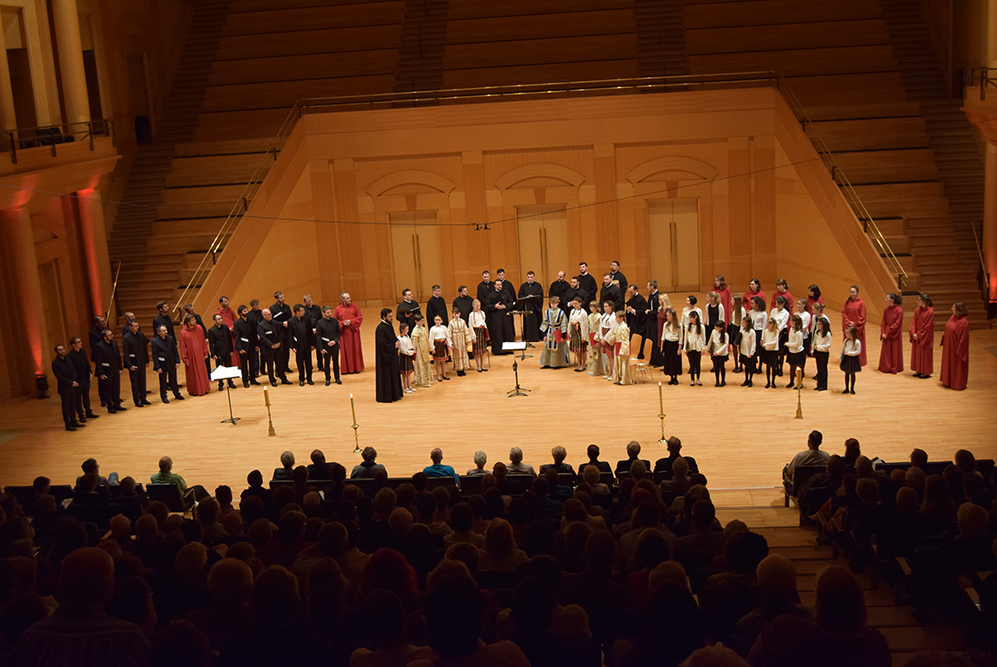Corul academic „Byzantion“ a concertat în sala „Arsenal“ din Metz, Franţa, precum şi în Luxemburg