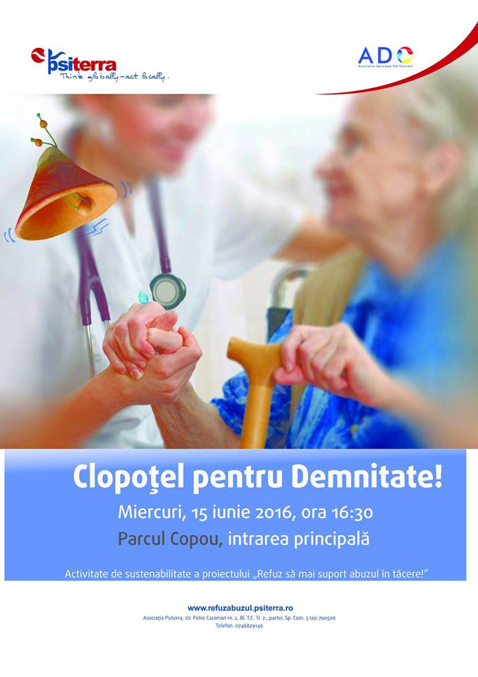 Ziua Mondială a Conştientizării Abuzului asupra Vârstnicilor, marcată la Iaşi