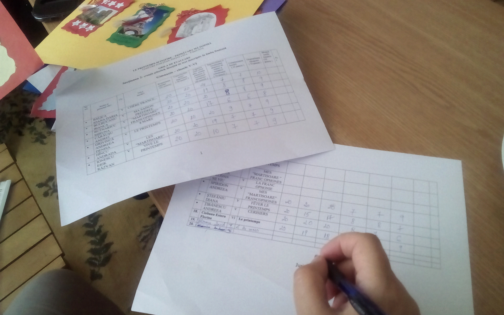 Concursul judeţean „Le printemps m’inspire“ la a III-a ediţie