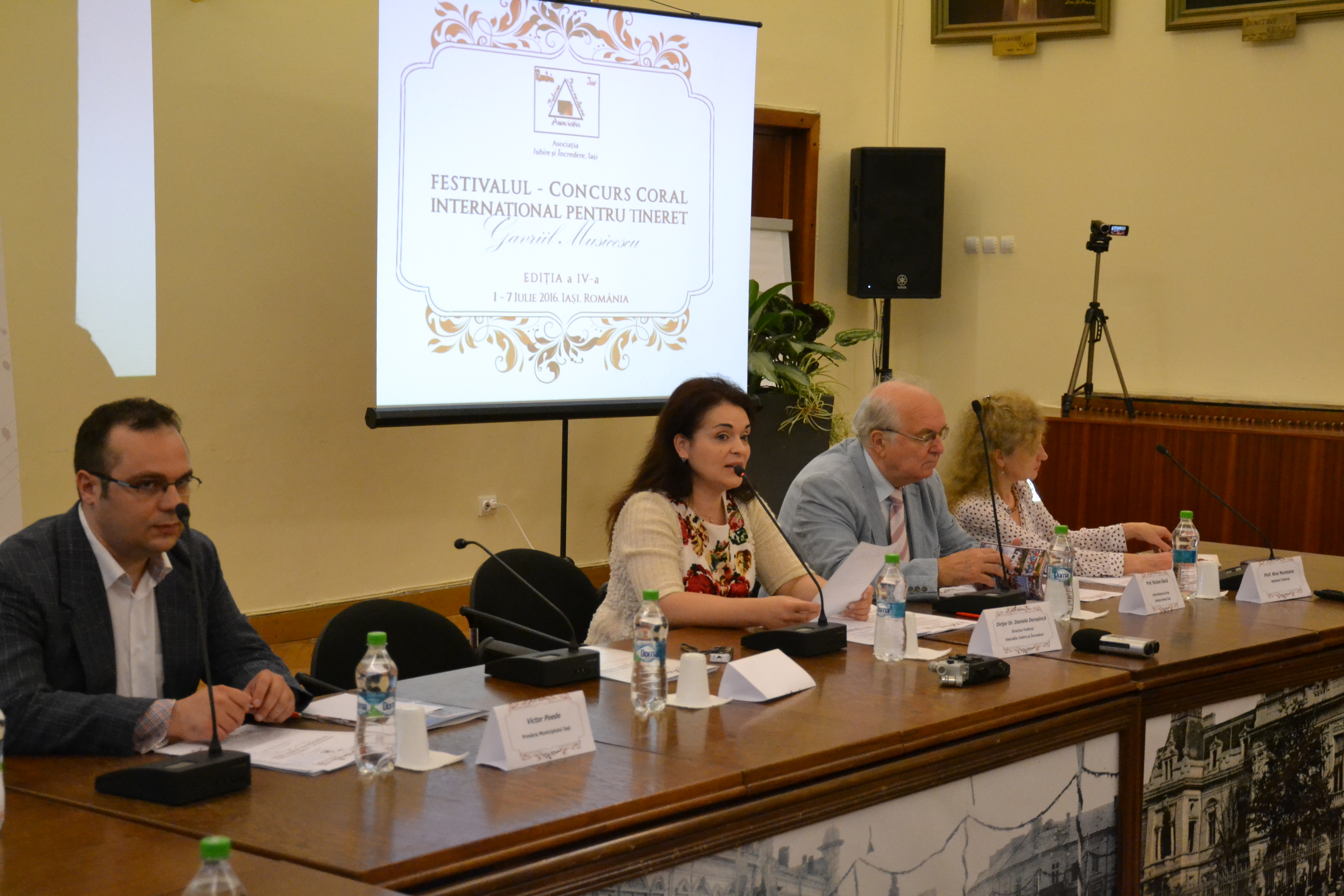 A patra ediție a Festivalului Concurs Coral Internațional pentru Tineret Gavriil Musicescu la Iași