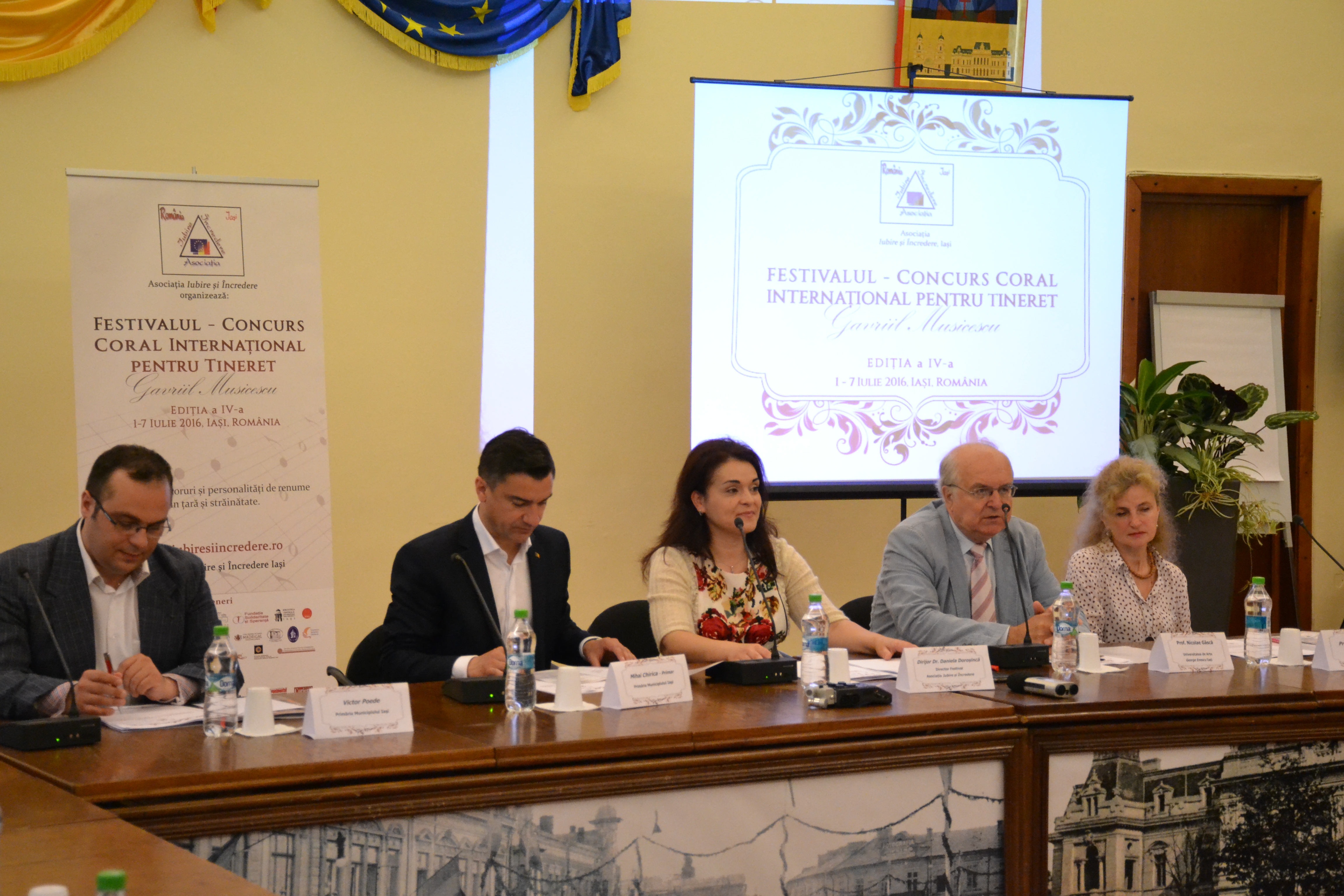 A patra ediție a Festivalului Concurs Coral Internațional pentru Tineret Gavriil Musicescu la Iași